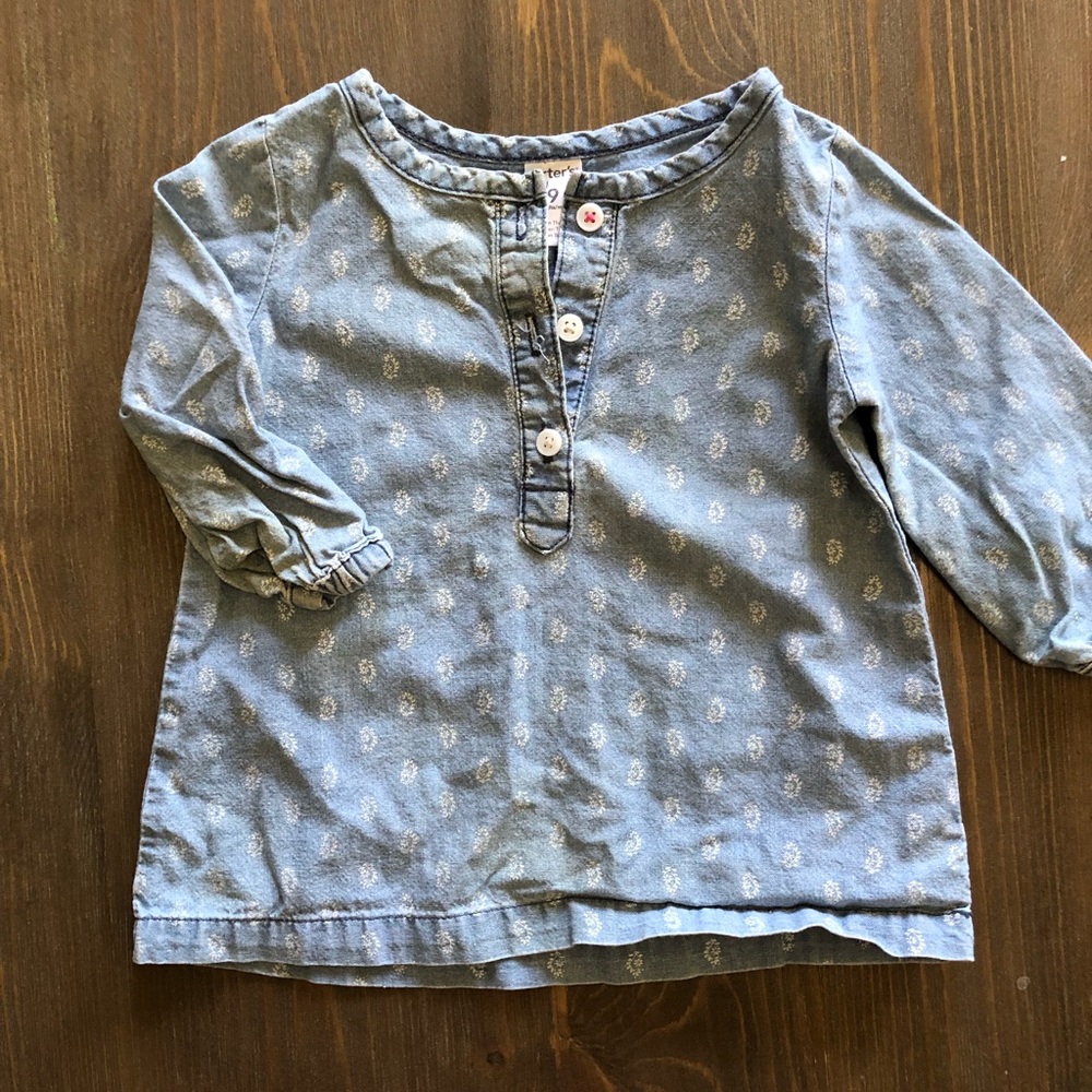 5/$20 Baby girl Long sleeve shirt